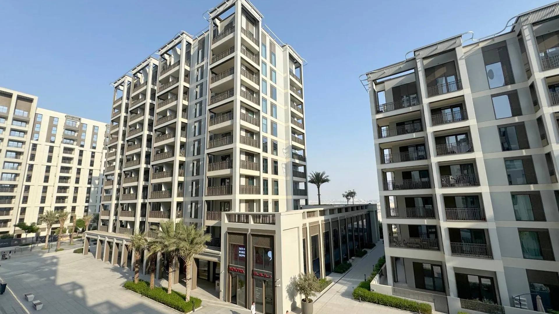 Premium White And Beige 3Br In Creek Harbour Apartment Dubai 0*,