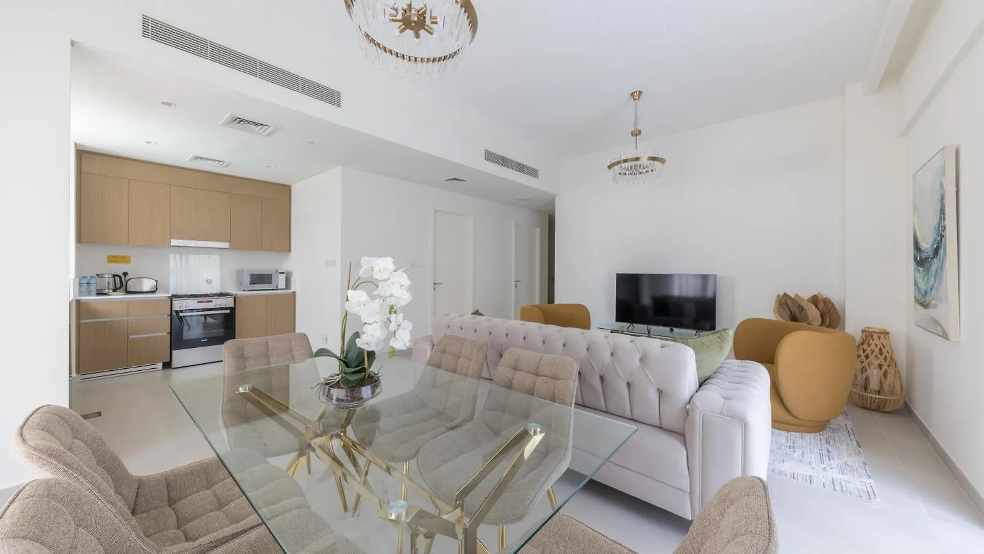 Premium White And Beige 3Br In Creek Harbour contacts